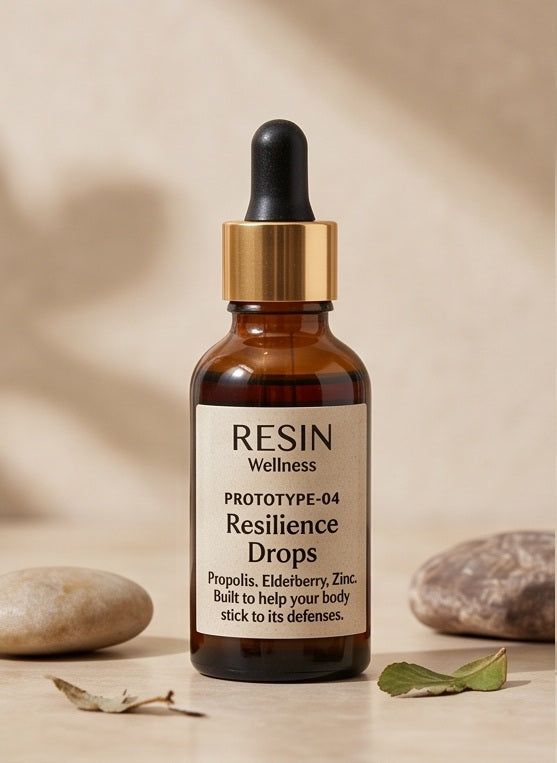Prototype-04: Resilience Resin Drops